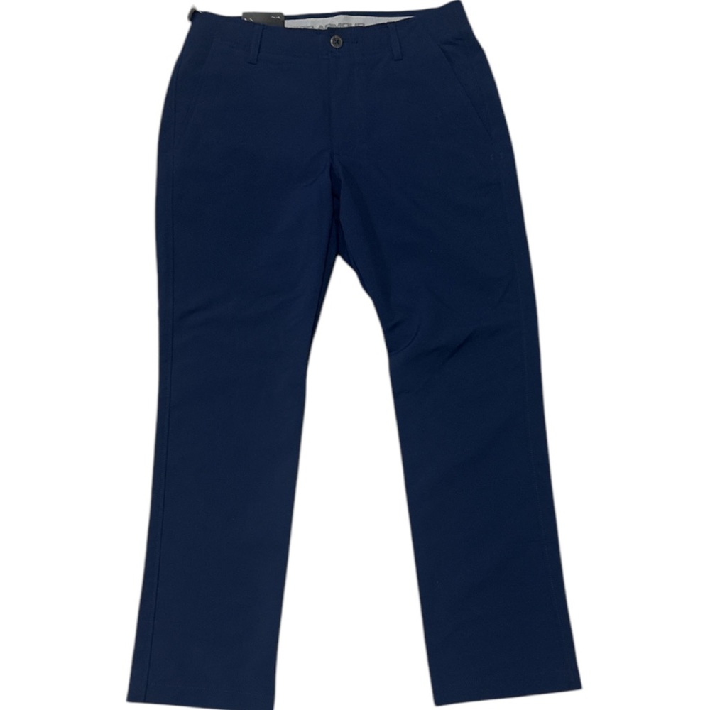 Under Armour Mens Pants 32x30 Blue Golf Performance Heat Gear MFO Match Play - Picture 3 of 4
